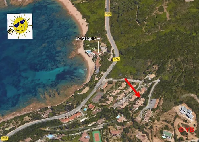 Soleil Topaze - 68 M2 - Terrasse - Jardinet - Transats - Vue Panoramique Sur Toute La Baie 아파트 *