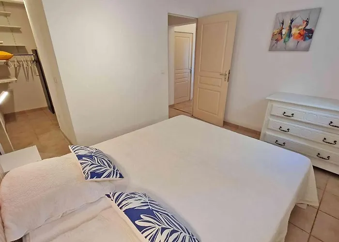 아파트 Soleil Topaze - 68 M2 - Terrasse - Jardinet - Transats - Vue Panoramique Sur Toute La Baie 포르티씨오