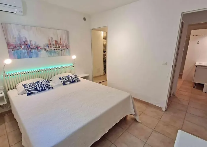 Soleil Topaze - 68 M2 - Terrasse - Jardinet - Transats - Vue Panoramique Sur Toute La Baie * 포르티씨오