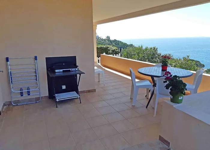 Daire Soleil Topaze - 68 M2 - Terrasse - Jardinet - Transats - Vue Panoramique Sur Toute La Baie Porticcio (Corsica)